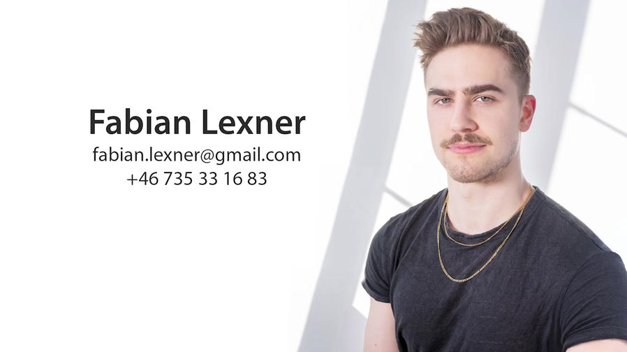 Fabian Lexner - Showreel 2023